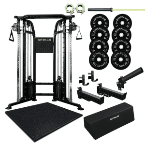 Gym Plus Oasis Garage Gym Package – Complete Setup FULL-OASIS-BLK