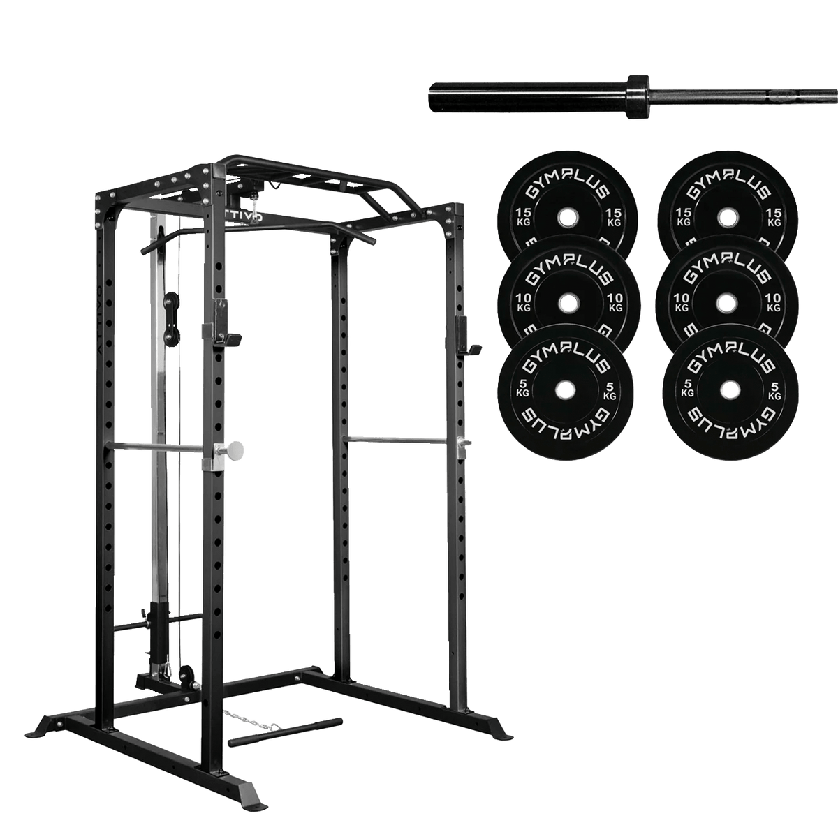 Power Cage Garage Gym Package