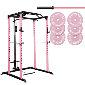 Essential Garage Gym Package - Pink