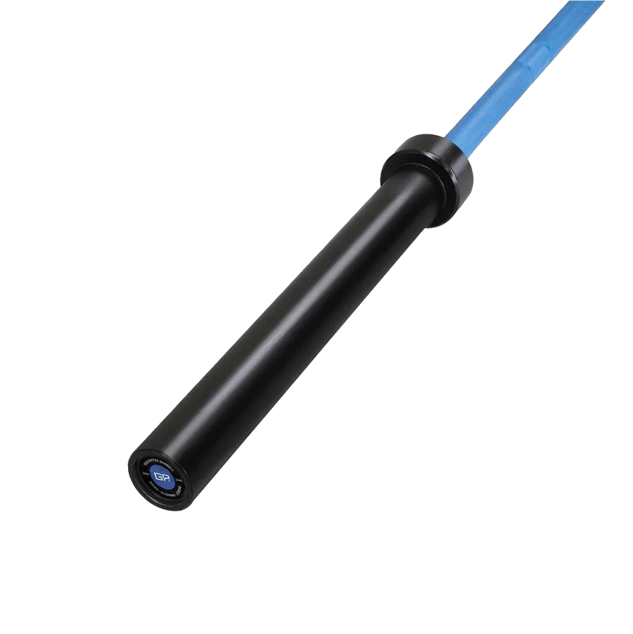 Gym Plus Cerakote Olympic Barbell - 20KG (Blue) GP-DOM-BLUE-20KG