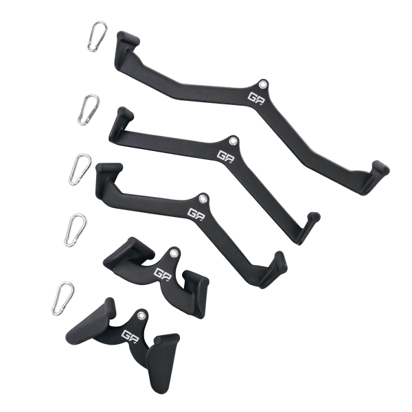 Gym Plus Mag Grip Set for Cable Machine - 5 Handles GP-CA-5SET