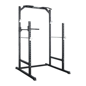 ATTIVO L2 Half Power Rack with Lat Pulldown System Option