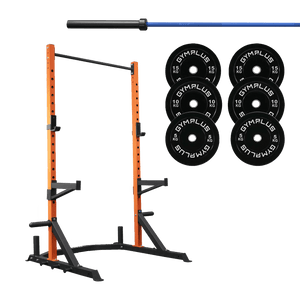 Half Power Rack Garage Gym Package