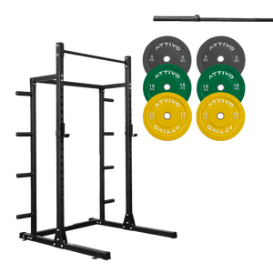 Half Power Rack Garage Gym Package - HR2300 Combo