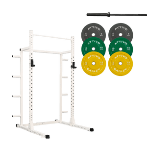 Half Power Rack Garage Gym Package - HR2300 Combo