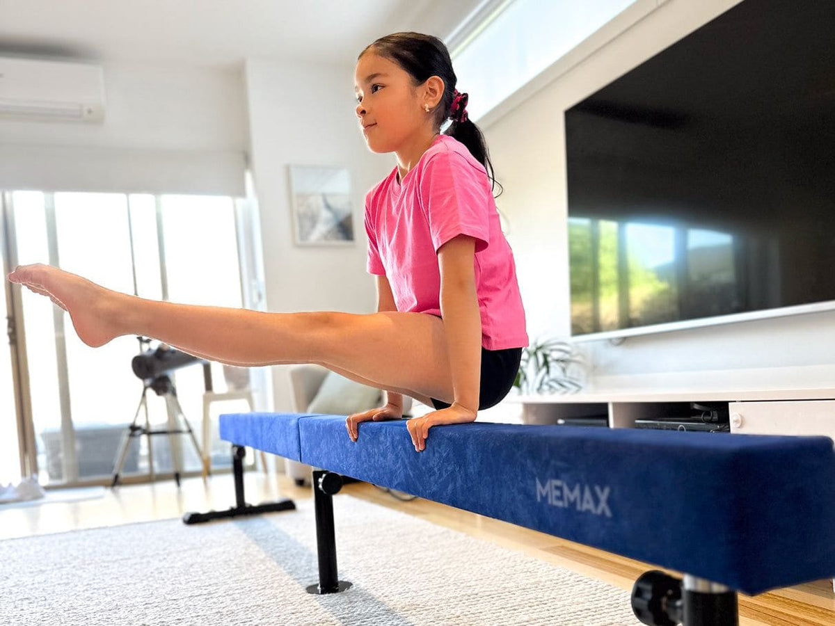 MEMAX Adjustable Gymnastics Balance Beam 3M