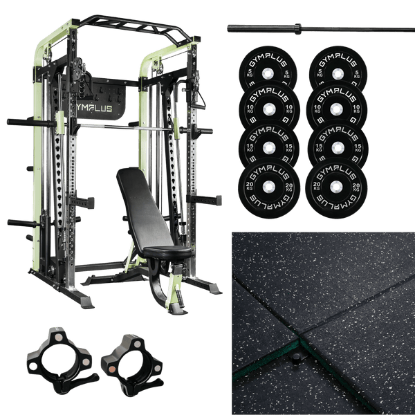 Gym Plus Icon Garage Gym Package - Complete Setup