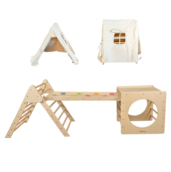 Gym Plus Pikler Jungle Climbing Play Set of 4 JUNGLE-COMBO