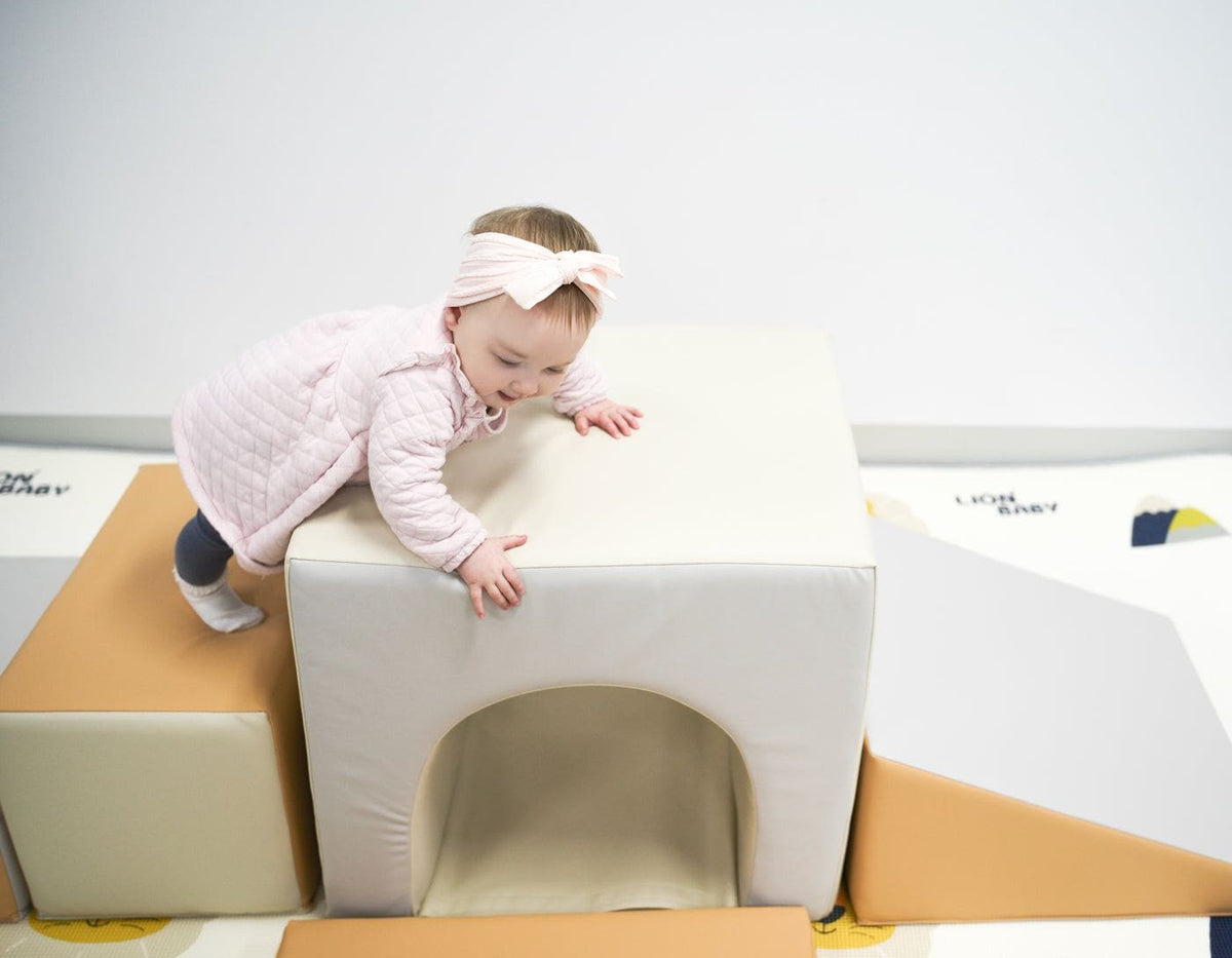 YOZZI Sensory Large Soft Block Indoor Tunnel Maze Climber - 6 Pieces