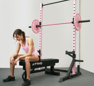 ATTIVO Half Power Rack - HR2100 Pink