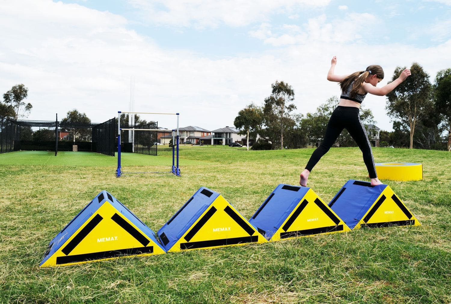 Gymnastics Training Aids Slanted Ninja Steps - 2 Pack