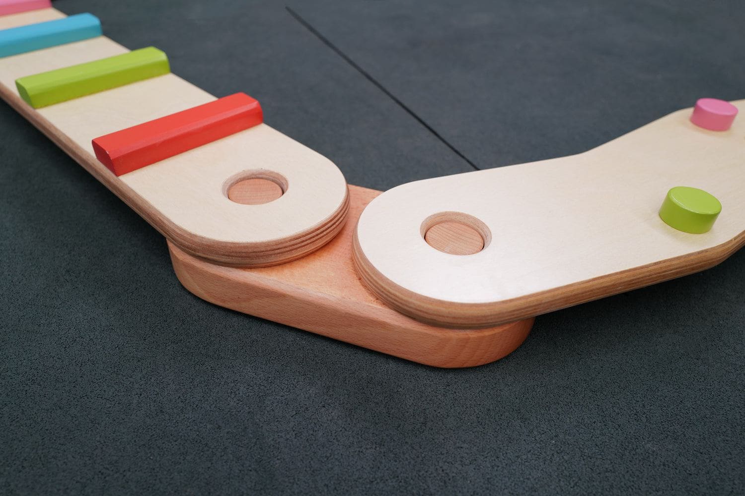 YOZZI Montessori Toddler Wooden Balance Beam - Set of 5