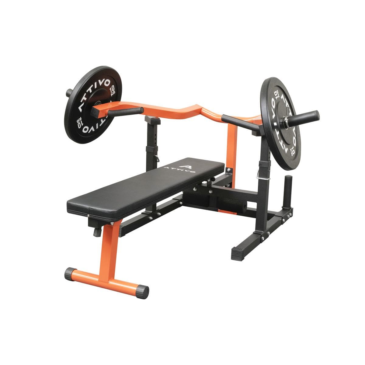 ATTIVO Adjustable Bench Press with Converging Arms