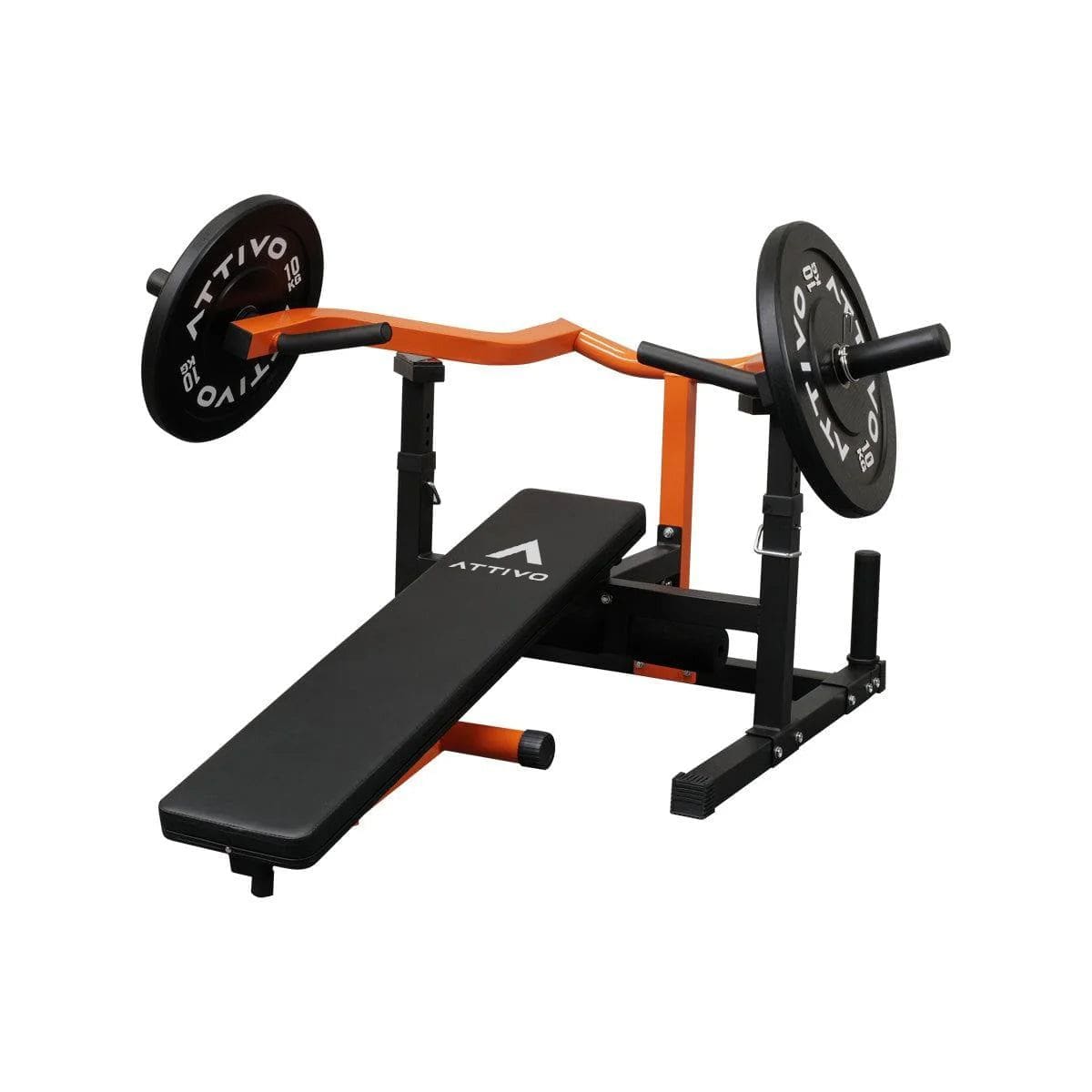 ATTIVO Adjustable Bench Press with Converging Arms