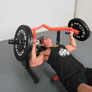 ATTIVO Adjustable Bench Press with Converging Arms