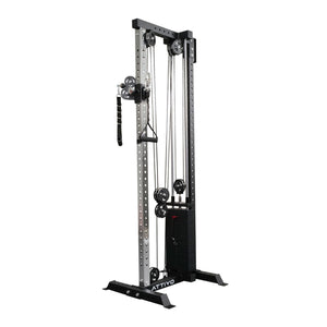 ATTIVO Wall Mount Cable Tower With Weight Stack - Aluminium Pulley Wheels