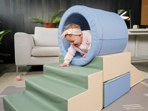 MEMAX Sensory Large Soft Tunnel Climber - 6 Piece