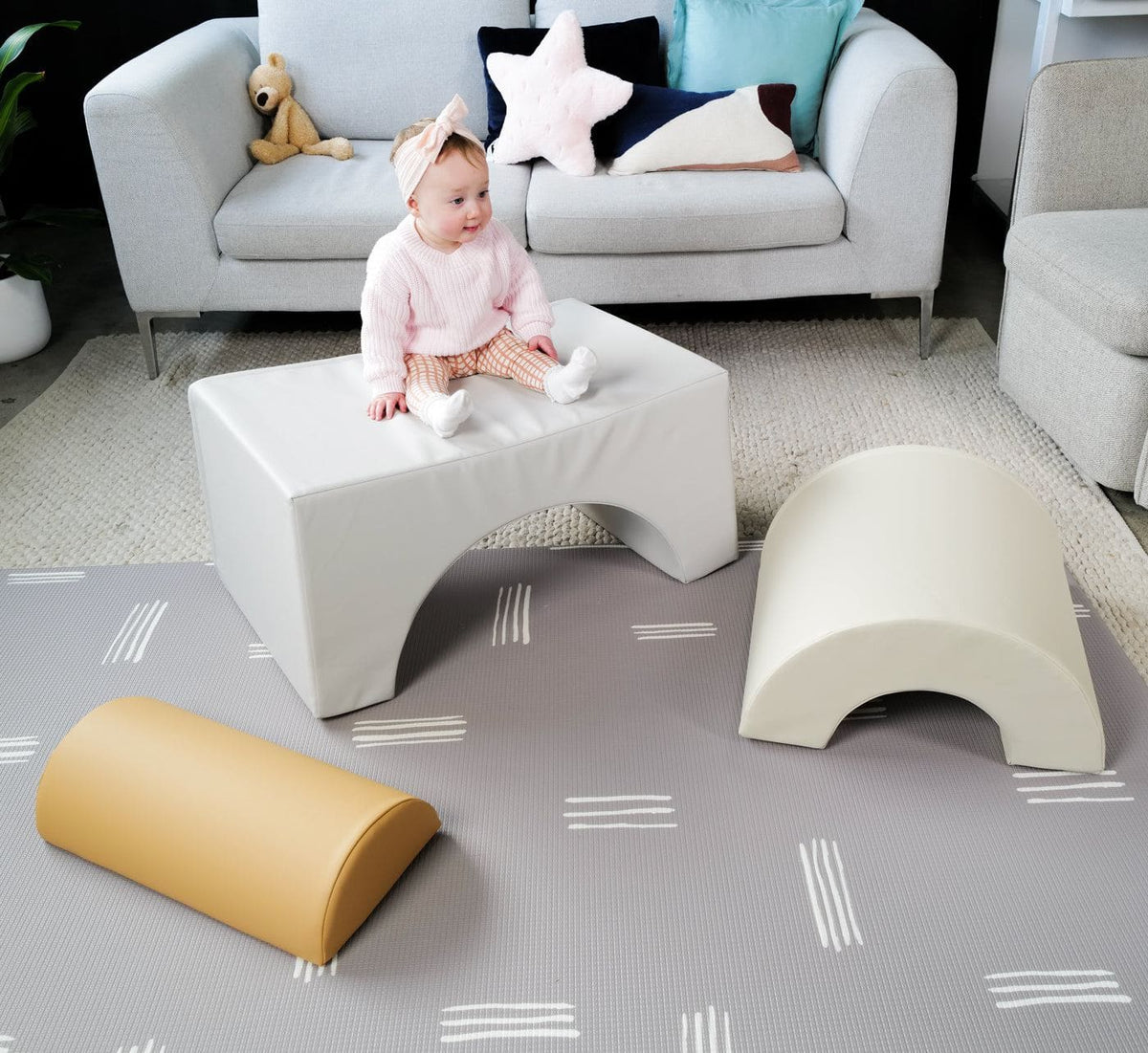 Sensory Montessori Baby Soft Play Value Bundle - 15 Piece