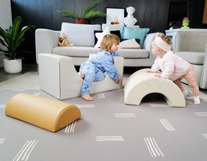 Sensory Montessori Neutral Baby Soft Play Value Bundle - 20 Piece