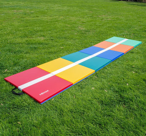 MEMAX Double-Sided Hopscotch and Tumbling Mat - 3.6M