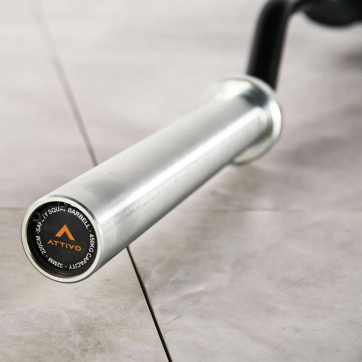 Safety Squat Bar with 3 Specialty Handles