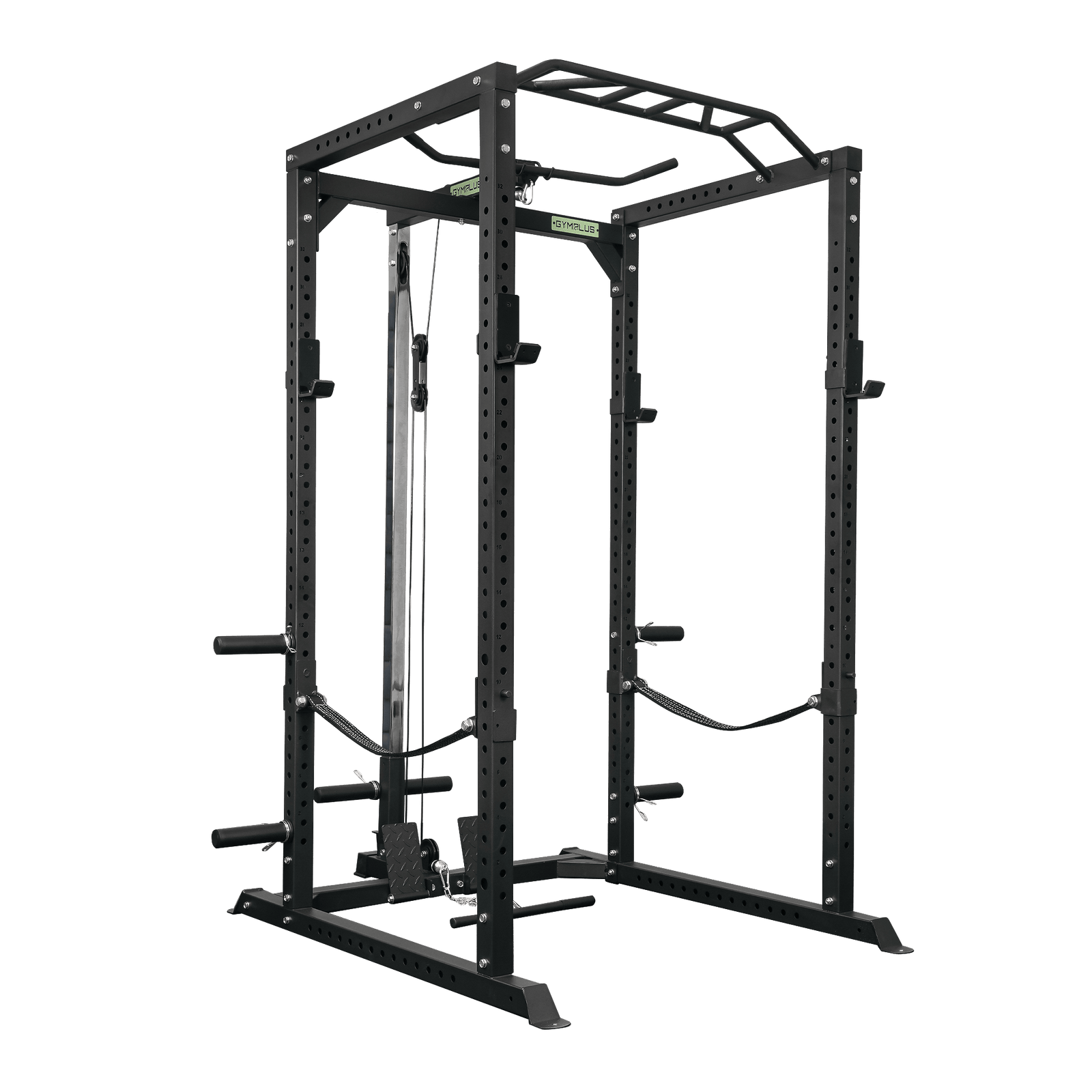 L4 Power Rack with Cable Pulley System