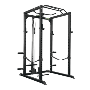 L4 Power Rack with Cable Pulley System