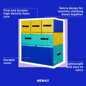 MEMAX Gymnastic Smart Spotting Block System (S,M,L)