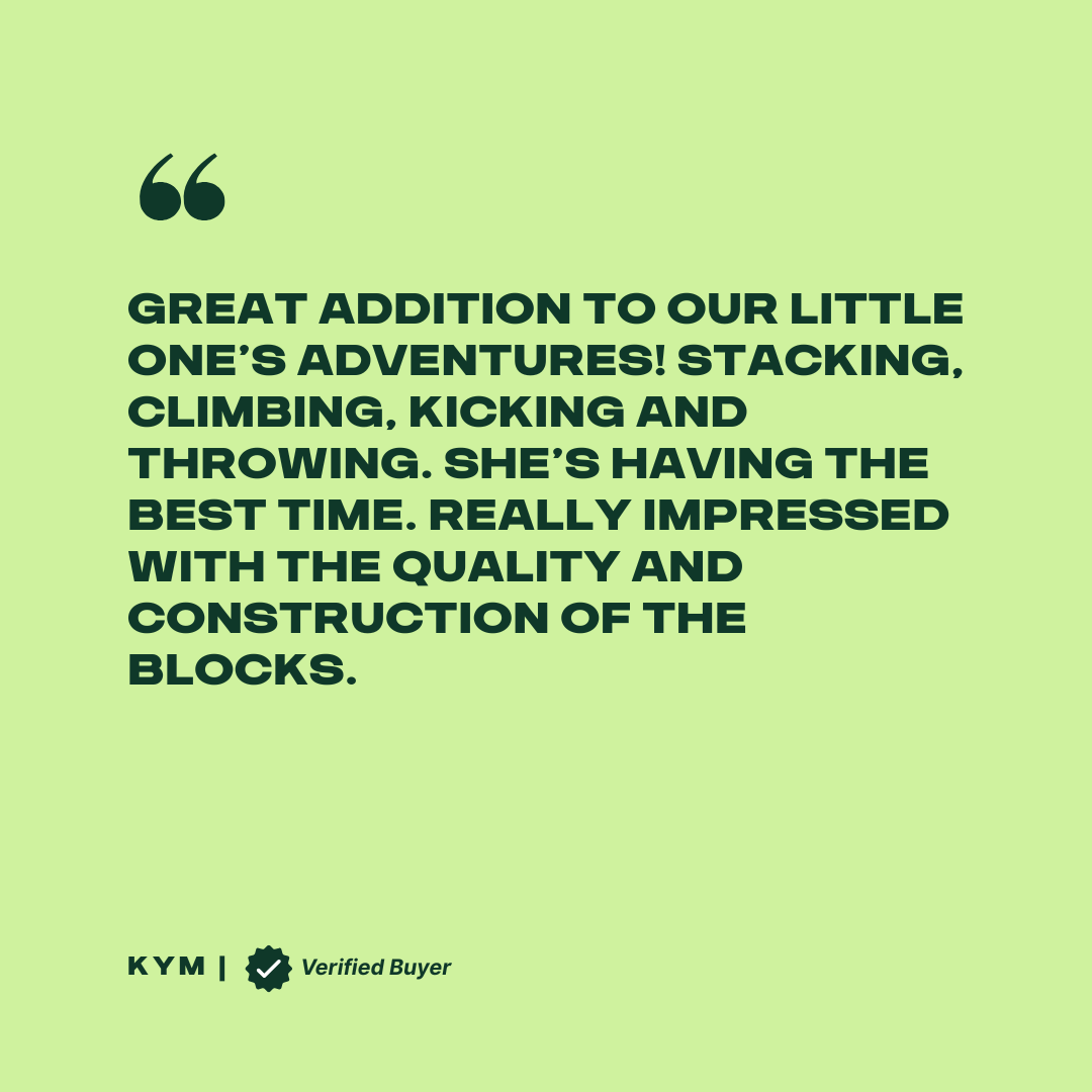 MEMAX Soft Building Blocks - 12 Piece