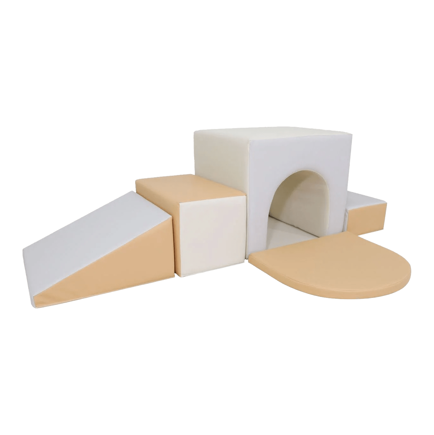 MEMAX Sensory Large Soft Block Indoor Tunnel Maze Climber - 6 Pieces