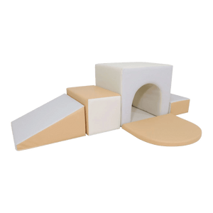 MEMAX Sensory Large Soft Block Indoor Tunnel Maze Climber - 6 Pieces
