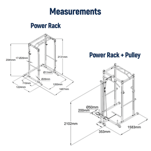 Cable Pulley System for ATTIVO ZY18 Power Rack