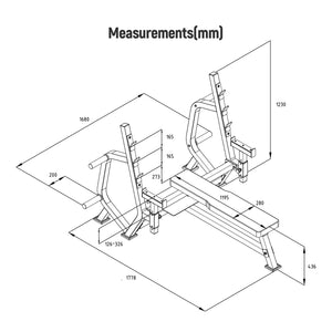 ATTIVO L2 Bench Press Station