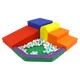 MEMAX Mini Mountain Sensory Climber & Ball Pit Set SF-BALLPOOL
