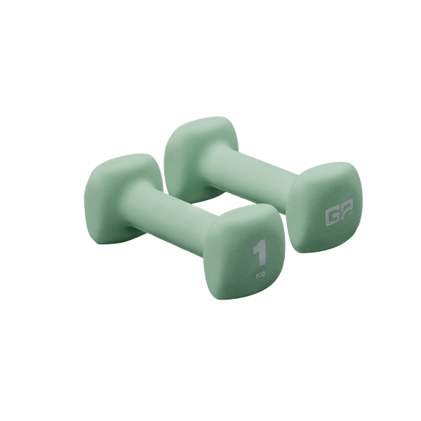 Gym Plus Neoprene Soft Dumbbell (1 - 5KG Pairs) DB-MT-1KG