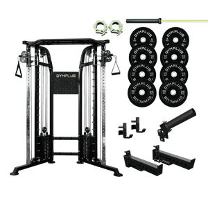 Gym Plus Oasis Garage Gym Package OASIS-BLK-PCK