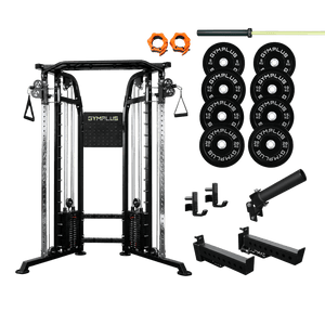 Gym Plus Oasis Garage Gym Package OASIS-BLK-PCK