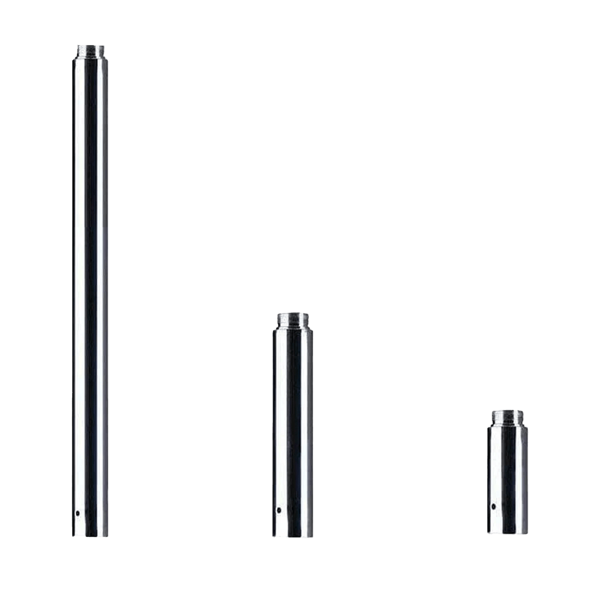 Portable Quality Chrome Dancing Pole Extension 125mm 250mm 500mm