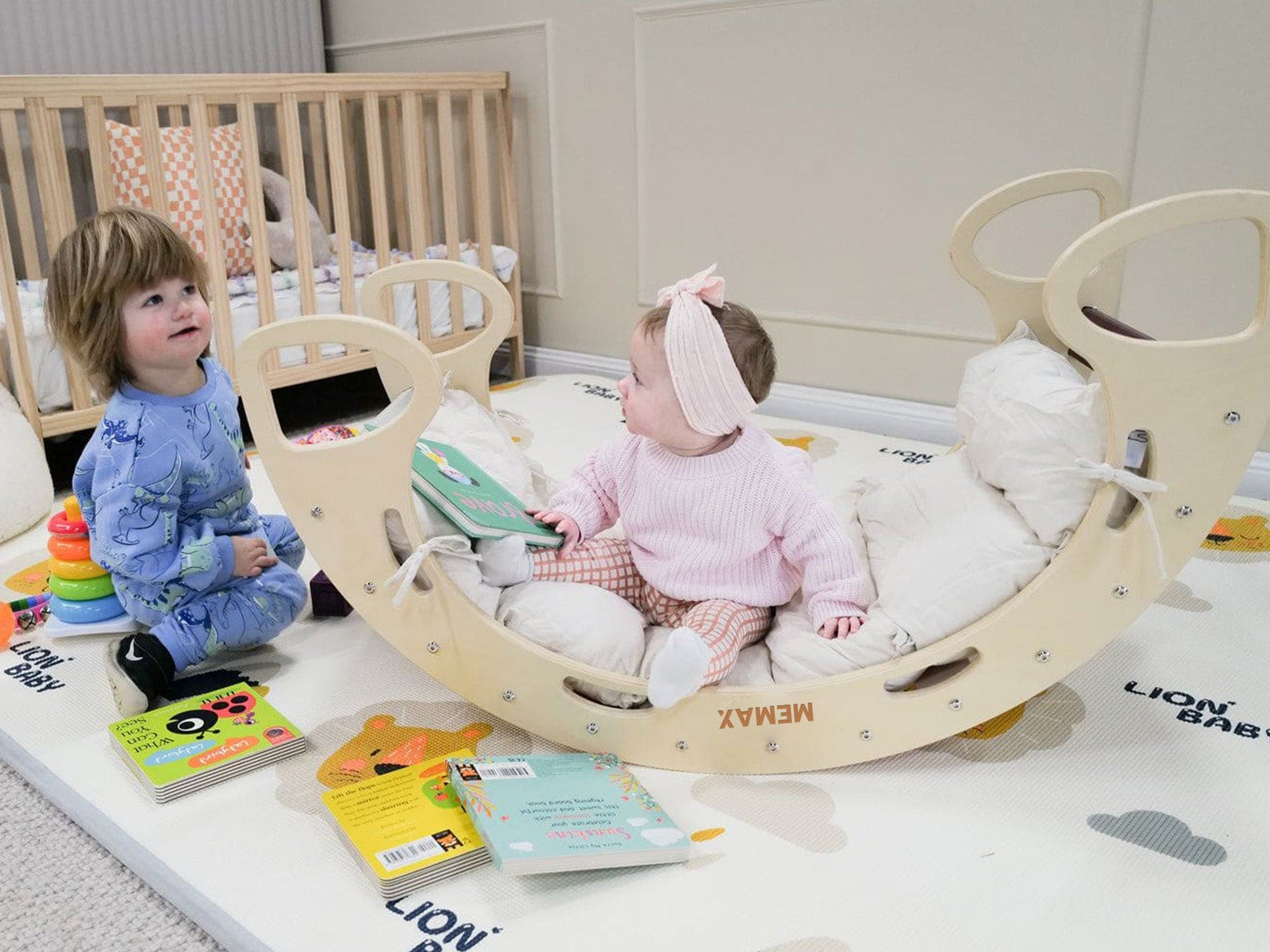 Gym Plus Kids Wooden Rocker
