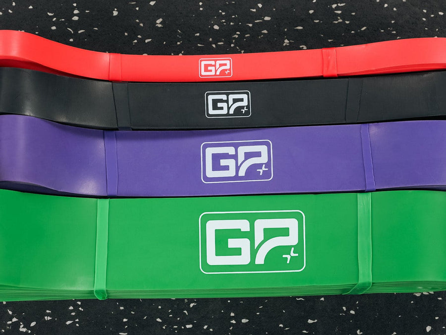 Gym Plus Resistance Band Natural Latex Band - Set of 4/5/6