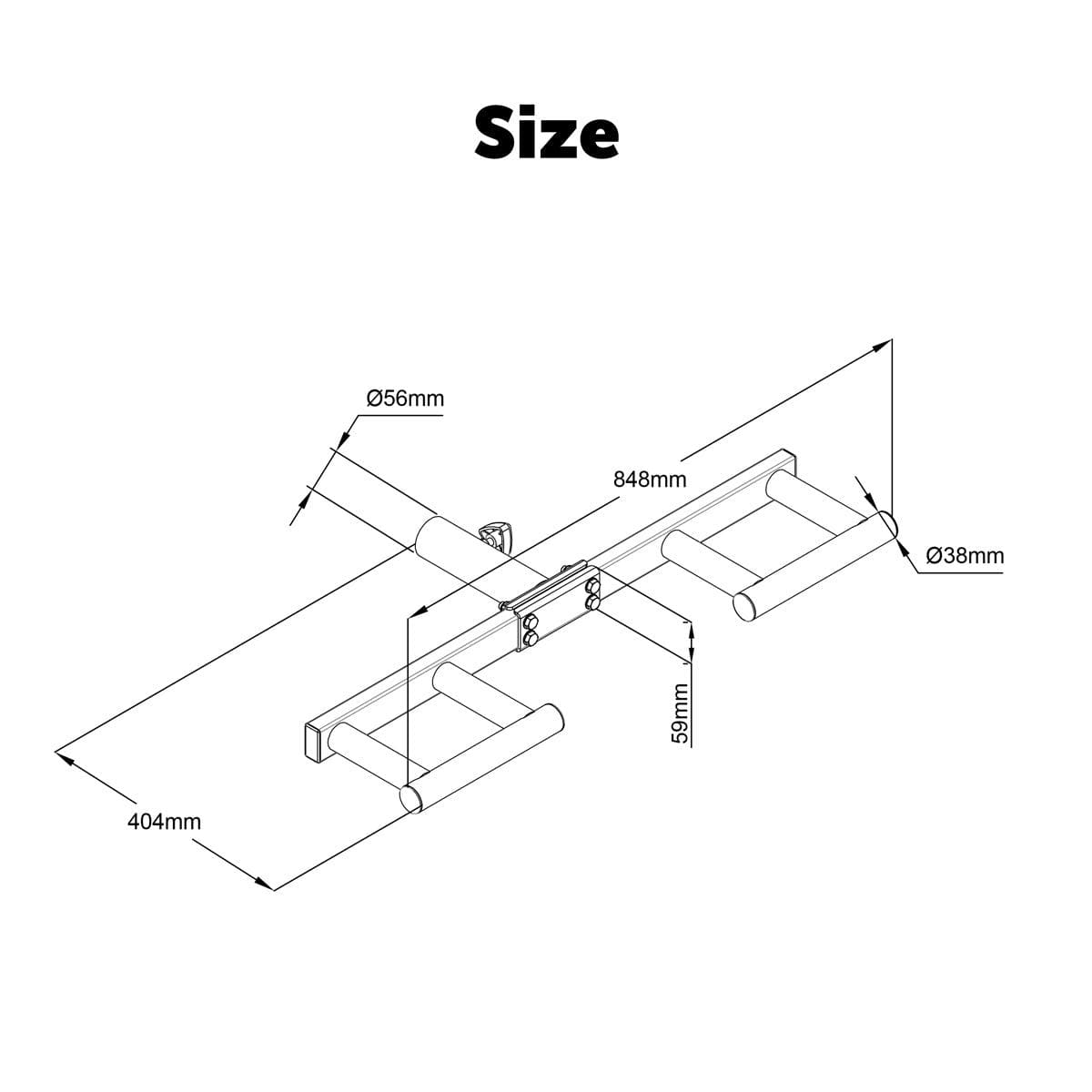 ATTIVO Viking Press Landmine Attachment for Olympic Barbell