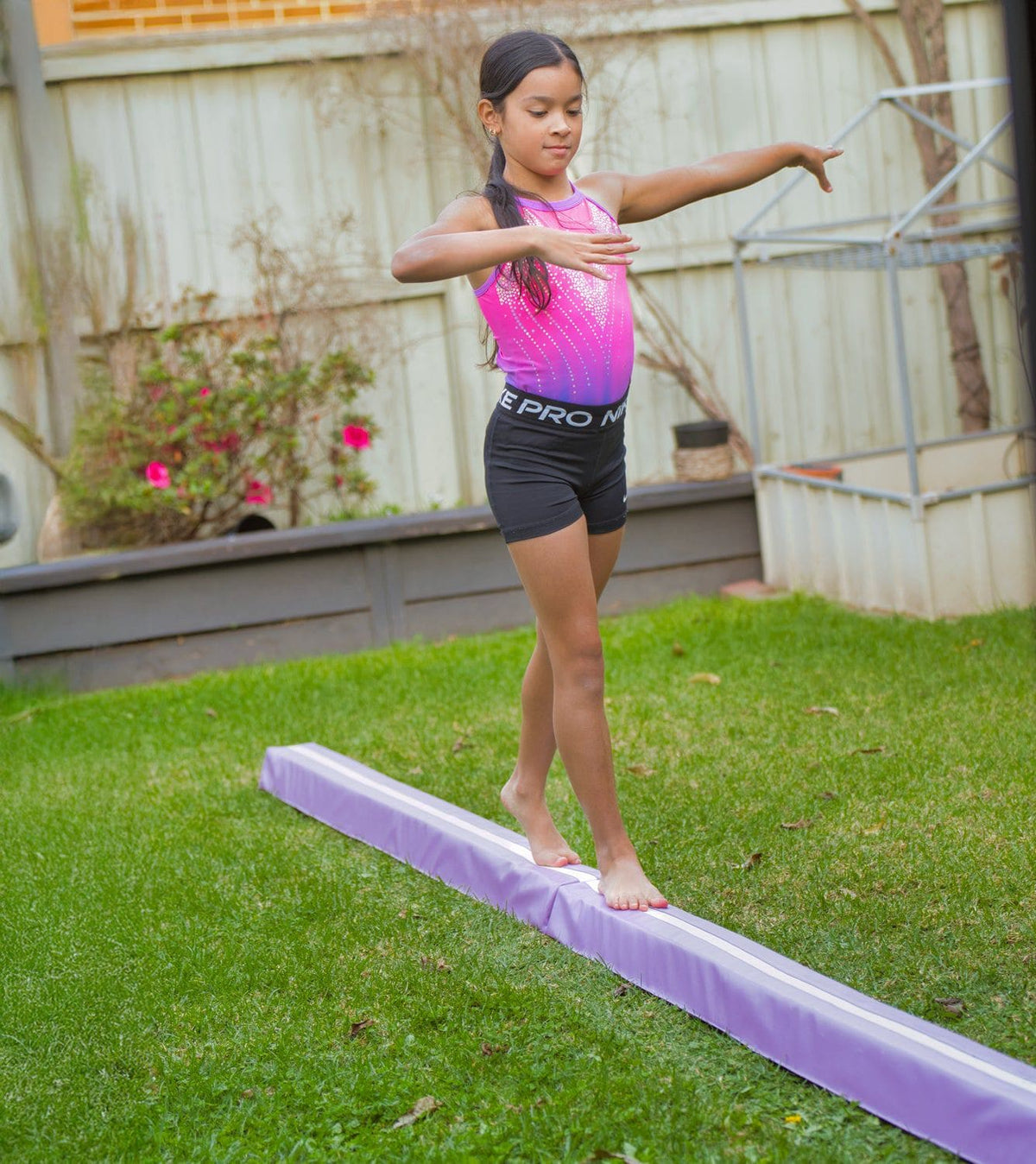 MEMAX Folding Gymnastics Balance Beam 350cm
