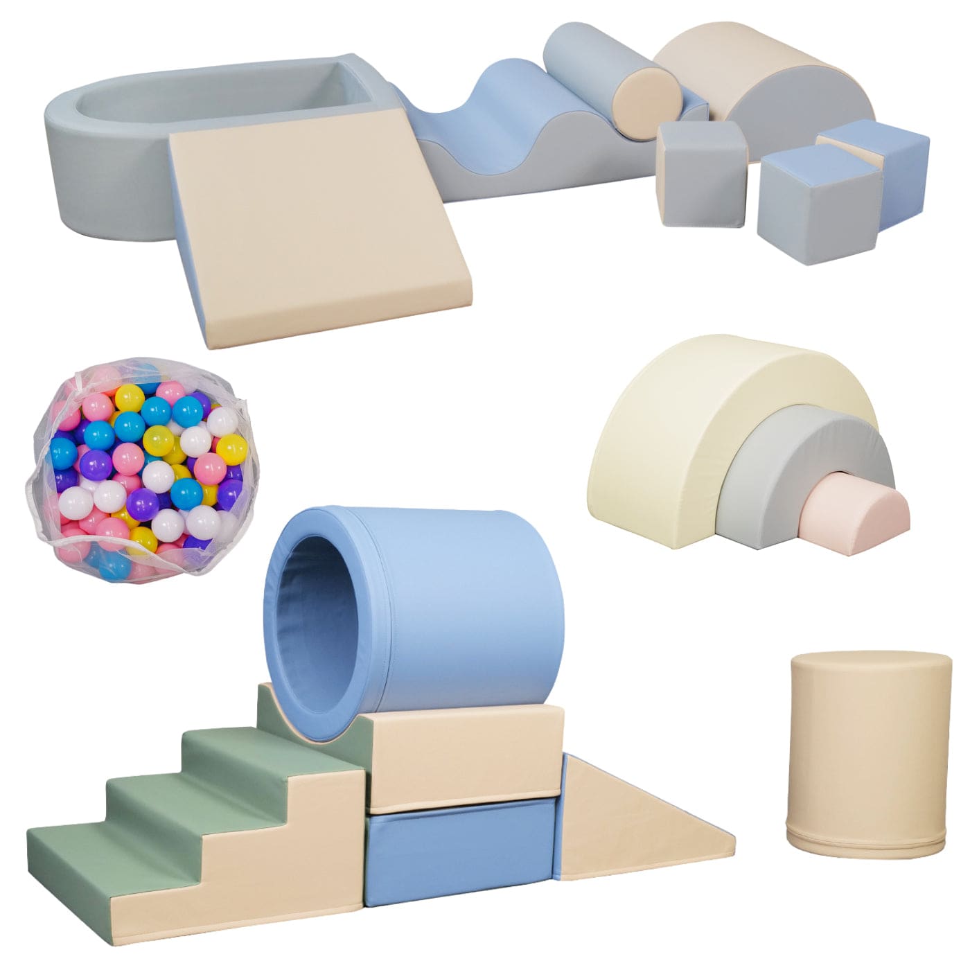 MEMAX Baby Soft Play Value Bundle - 18 Piece