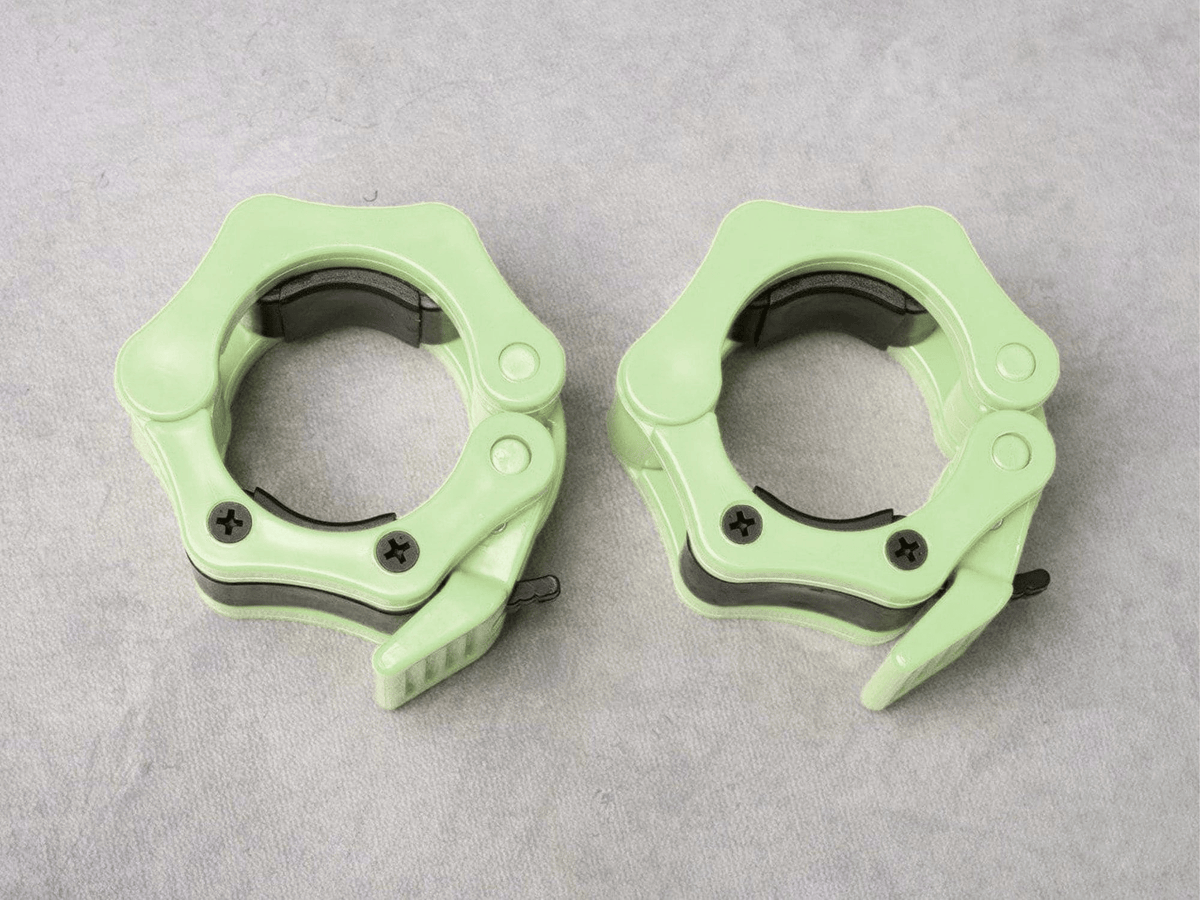 Gym Plus Olympic Barbell Lock Jaw Collars – 50mm Pair