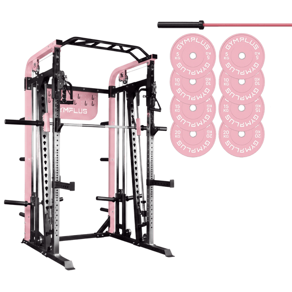 Gym Plus Pink Icon Garage Gym Package ICON-PI-COMBO
