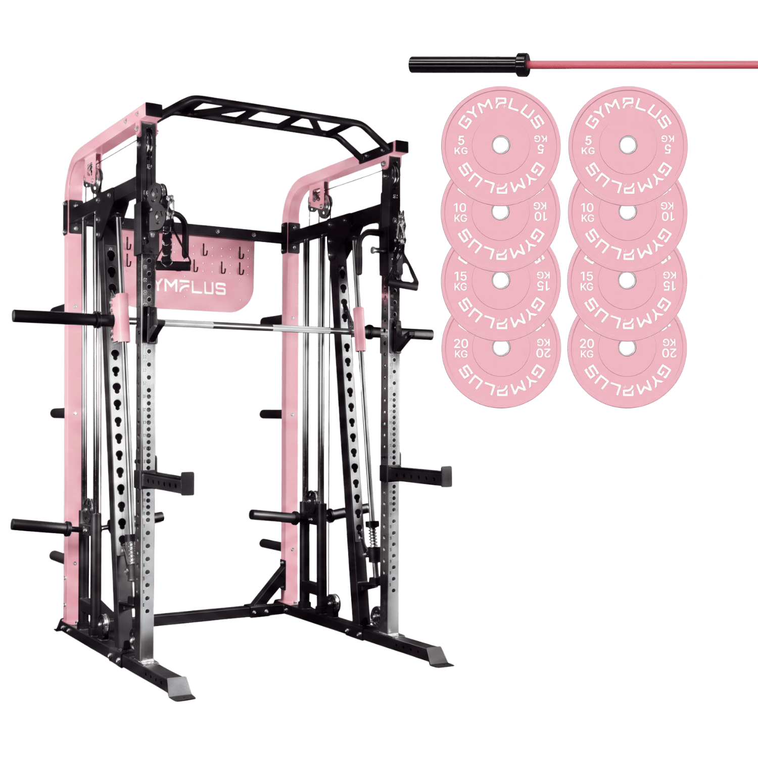 Gym Plus Pink Icon Garage Gym Package ICON-PI-COMBO