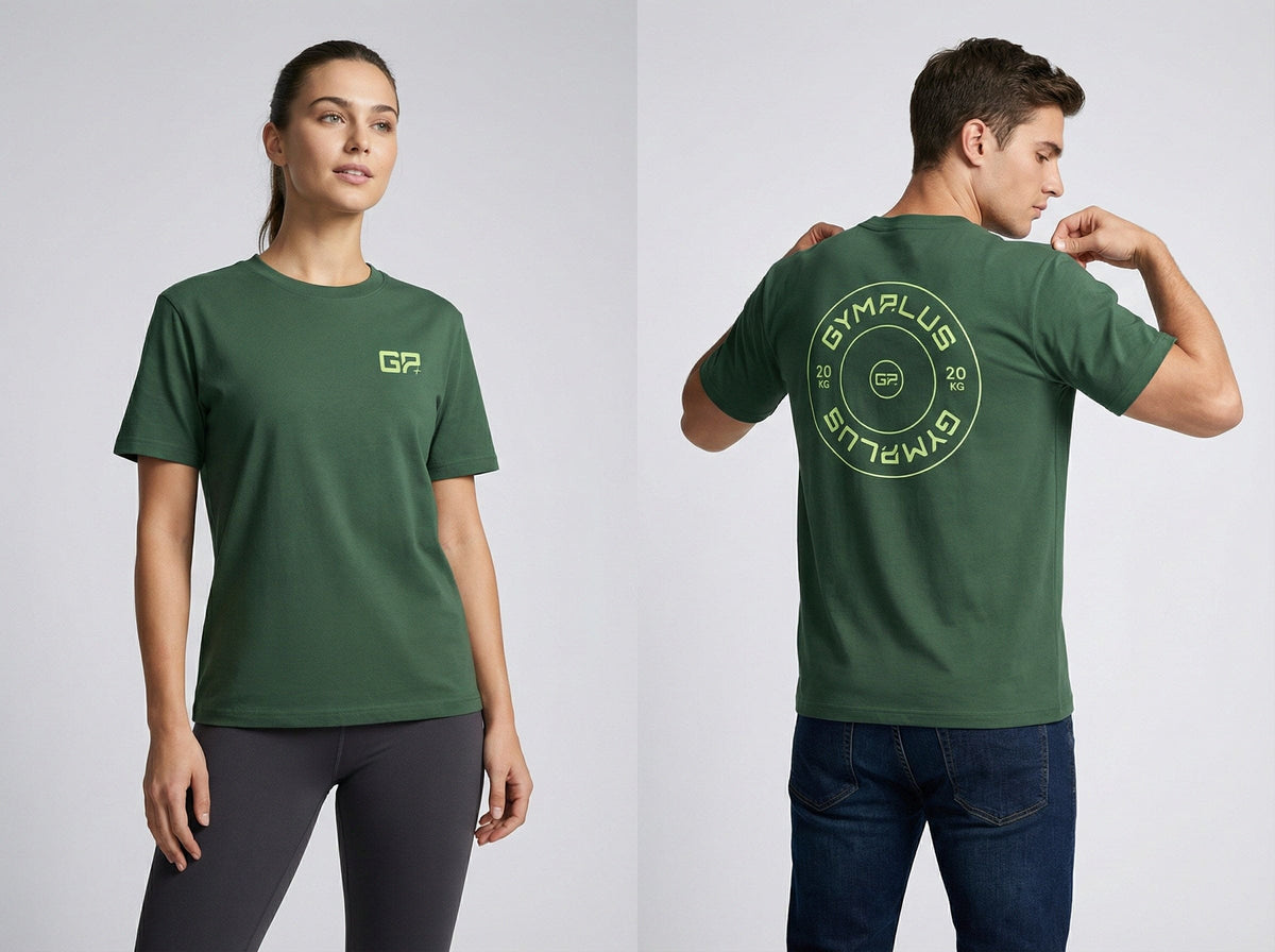 Gym Plus Forest Green T-shirt