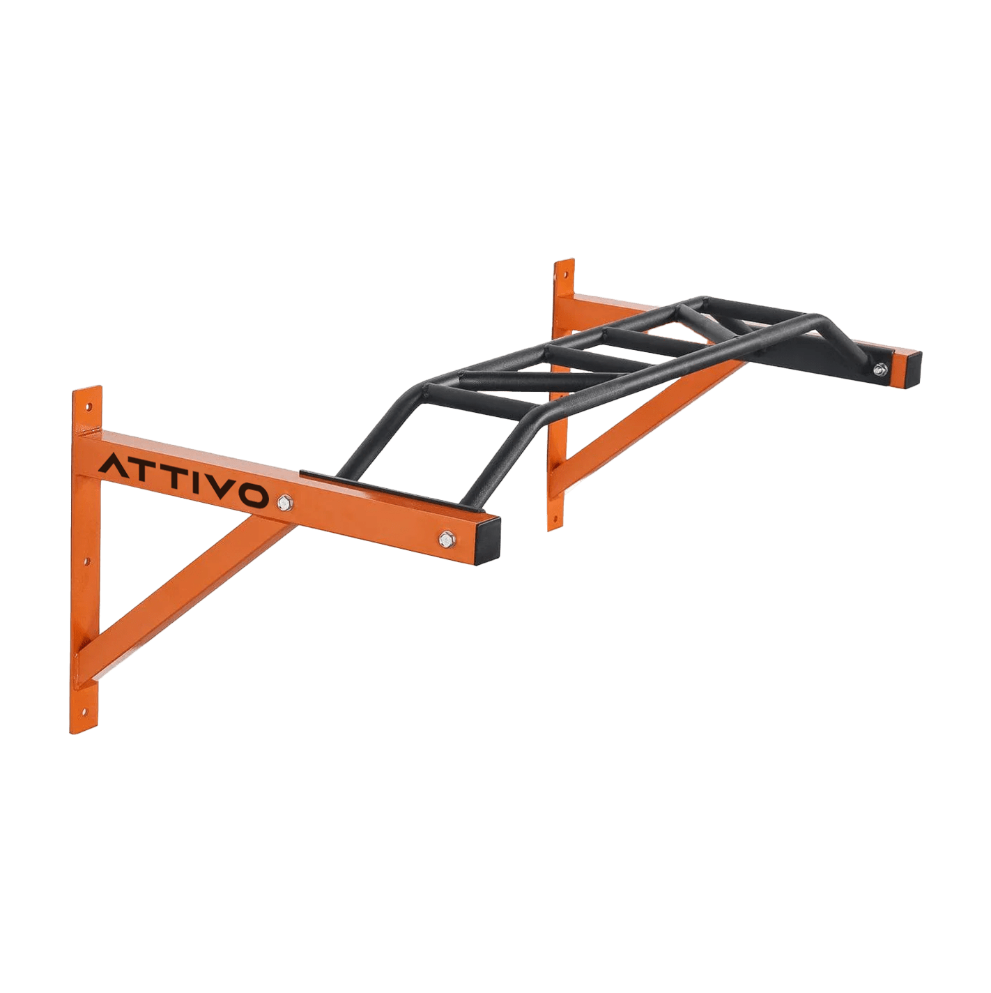 ATTIVO Multi-Grip Wall Mounted Pull Up Bar