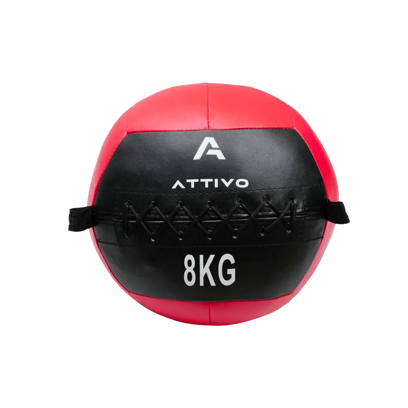 ATTIVO Soft Wall Ball – Stitched PU Medicine Ball 8KG