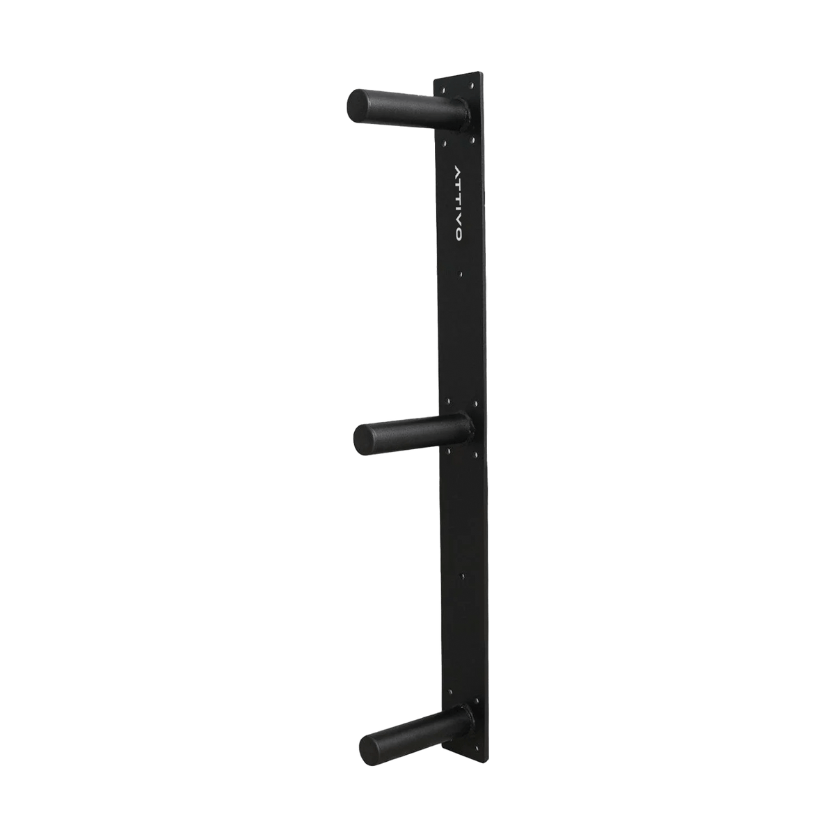 ATTIVO Wall Mounted Olympic Weight Plate Rack – 3 Pegs